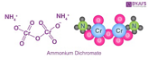 آمونیوم دی کرومات (2(NH4)Cr2O7) چیست؟
